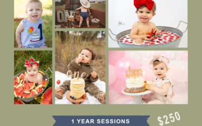 1 YEAR MINI SESSIONS!